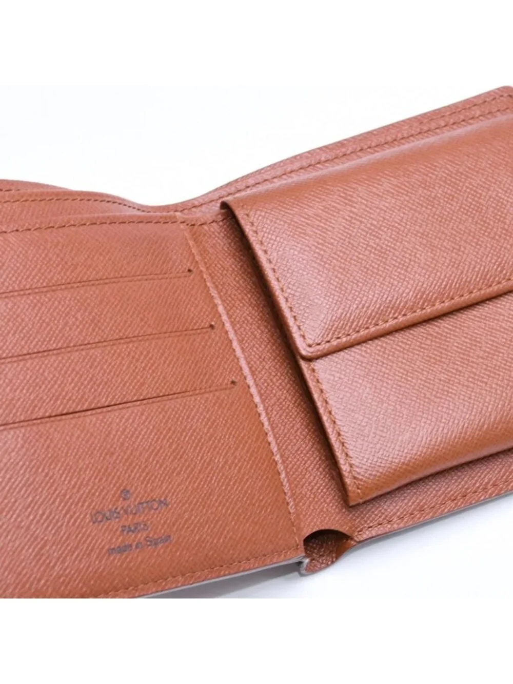 Louis Vuitton Portefeuille Marco Bifold Wallet Brown